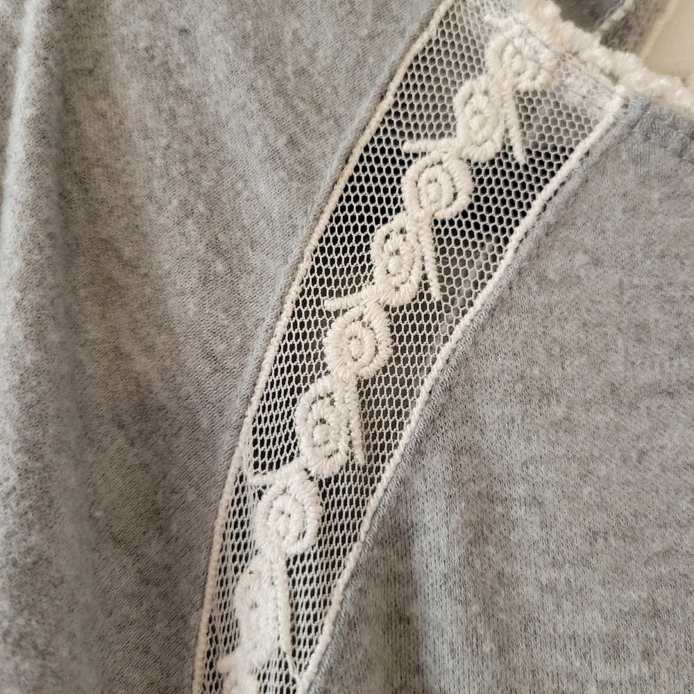 Soft Surroundings Gray Gown Size Large Petite - Picture 3 of 4